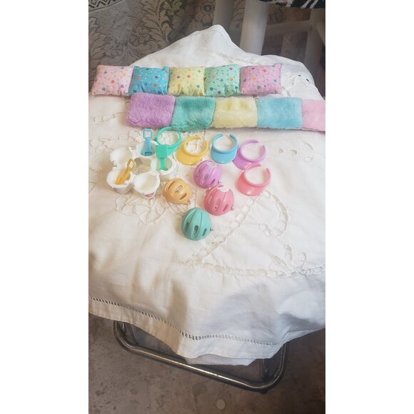 Quints Accessory Lot Vintage Tyco Toys Beach Accessories Sun Visor Sand - Picture 3 of 10